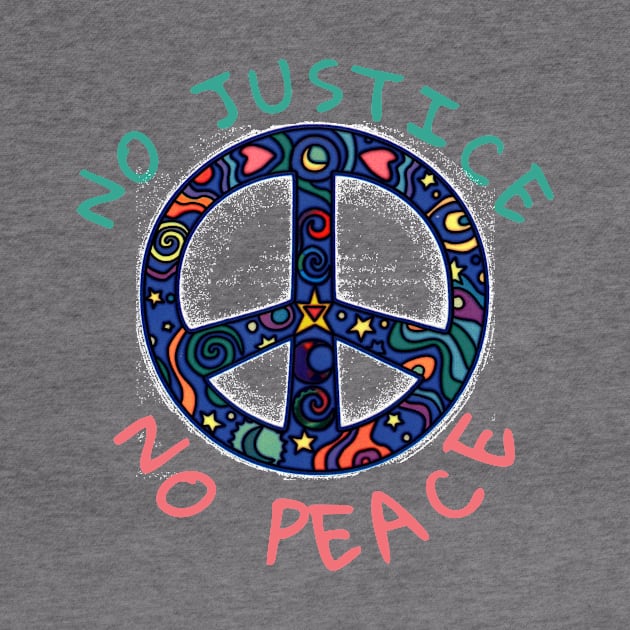 NO JUSTICE NO PEACE by againstthelogic